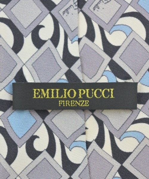 EMILIO PUCCI（エミリオプッチ）ネクタイ グレー サイズ:- メンズ/2200704604186