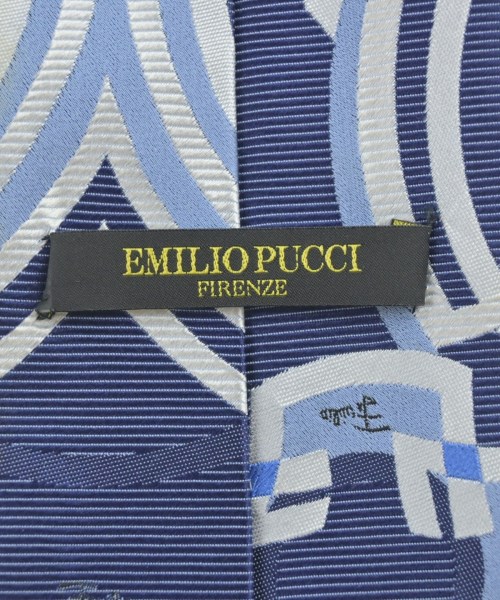 EMILIO PUCCI（エミリオプッチ）ネクタイ 紺 サイズ:- メンズ/2200704604209