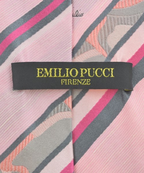 EMILIO PUCCI（エミリオプッチ）ネクタイ ピンク サイズ:- メンズ/2200704604216