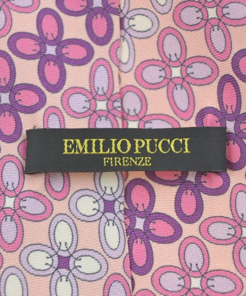 EMILIO PUCCI（エミリオプッチ）ネクタイ ピンク サイズ:- メンズ/2200704604353