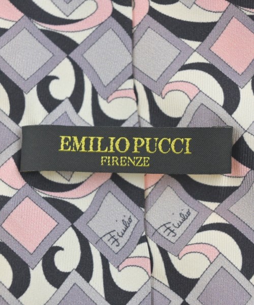 EMILIO PUCCI（エミリオプッチ）ネクタイ グレー サイズ:- メンズ/2200704604377