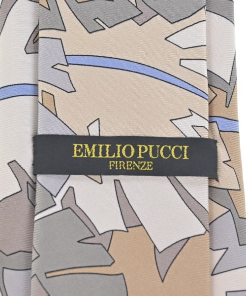 EMILIO PUCCI（エミリオプッチ）ネクタイ グレー サイズ:- メンズ/2200704604407