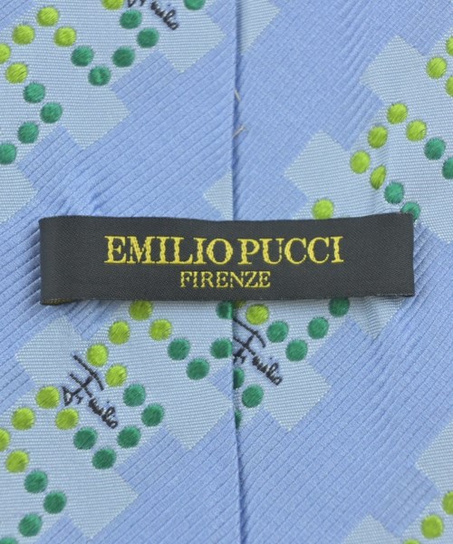 EMILIO PUCCI（エミリオプッチ）ネクタイ 青 サイズ:- メンズ/2200704604421