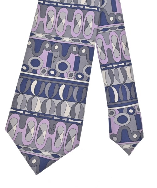 EMILIO PUCCI（エミリオプッチ）ネクタイ グレー サイズ:- メンズ/2200704604773