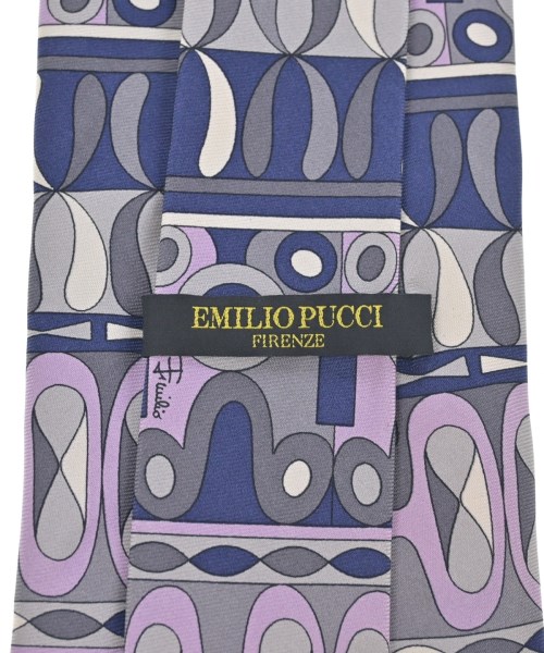 EMILIO PUCCI（エミリオプッチ）ネクタイ グレー サイズ:- メンズ/2200704604773