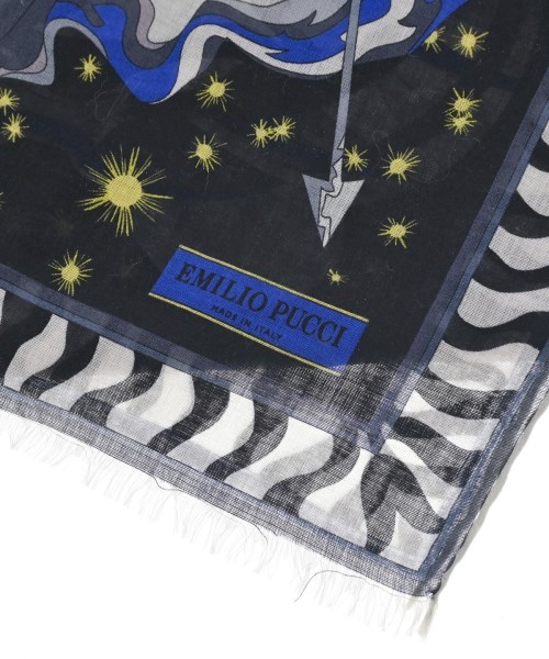 EMILIO PUCCI（エミリオプッチ）ストール 黒 サイズ:- レディース/2200705408554