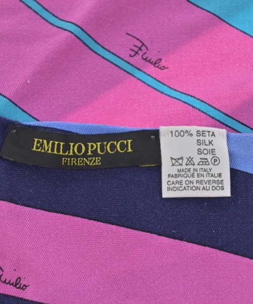 EMILIO PUCCI（エミリオプッチ）ストール ピンク サイズ:- レディース/2200706002461