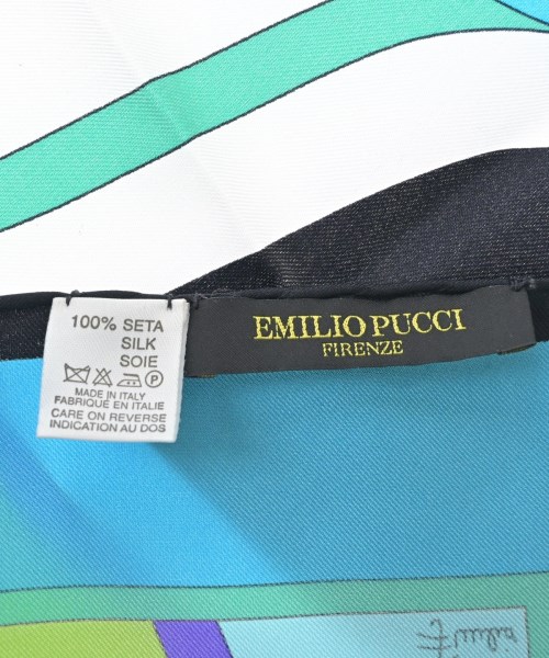 EMILIO PUCCI（エミリオプッチ）バンダナ・スカーフ 青 サイズ:- レディース/2200706002478