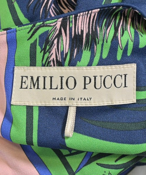 EMILIO PUCCI（エミリオプッチ）ワンピース 青 サイズ:42(M位) レディース/2200667188051