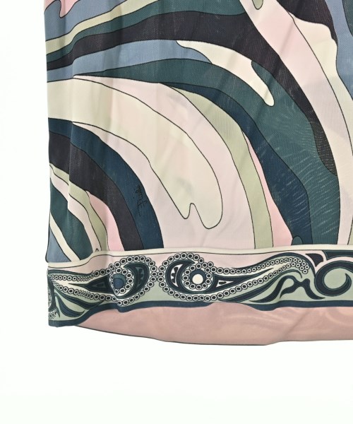 EMILIO PUCCI（エミリオプッチ）ひざ丈スカート 青 サイズ:38(S位) レディース/2200669412086