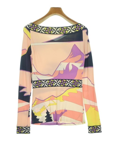 EMILIO PUCCI（エミリオプッチ）Tシャツ・カットソー ピンク サイズ:38(S位) レディース/2200669412123