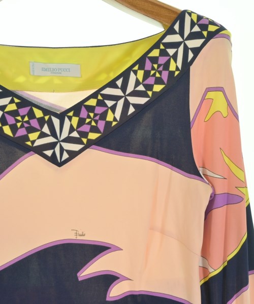 EMILIO PUCCI（エミリオプッチ）Tシャツ・カットソー ピンク サイズ:38(S位) レディース/2200669412123