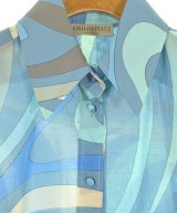 EMILIO PUCCI（エミリオプッチ）ブラウス 青 サイズ:36(XS位) レディース/2200669412130