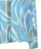 EMILIO PUCCI（エミリオプッチ）ブラウス 青 サイズ:36(XS位) レディース/2200669412130