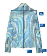 EMILIO PUCCI（エミリオプッチ）ブラウス 青 サイズ:36(XS位) レディース/2200669412130