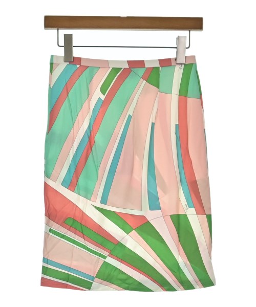 EMILIO PUCCI（エミリオプッチ）ひざ丈スカート ピンク サイズ:38(S位) レディース/2200669412253