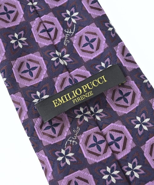 EMILIO PUCCI（エミリオプッチ）ネクタイ 紺 サイズ:- メンズ/2200660206059