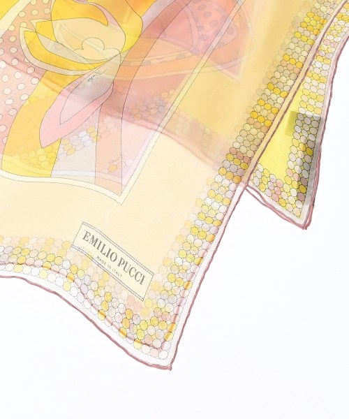 EMILIO PUCCI（エミリオプッチ）バンダナ・スカーフ ピンク サイズ:- レディース/2200667200081