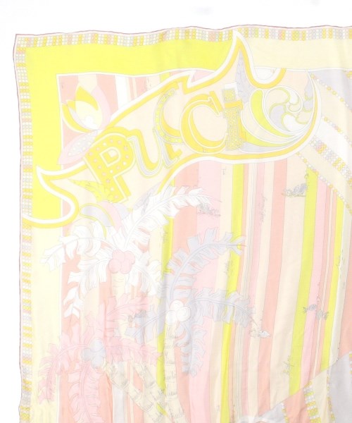 EMILIO PUCCI（エミリオプッチ）バンダナ・スカーフ ピンク サイズ:- レディース/2200667200081