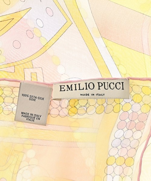 EMILIO PUCCI（エミリオプッチ）バンダナ・スカーフ ピンク サイズ:- レディース/2200667200081