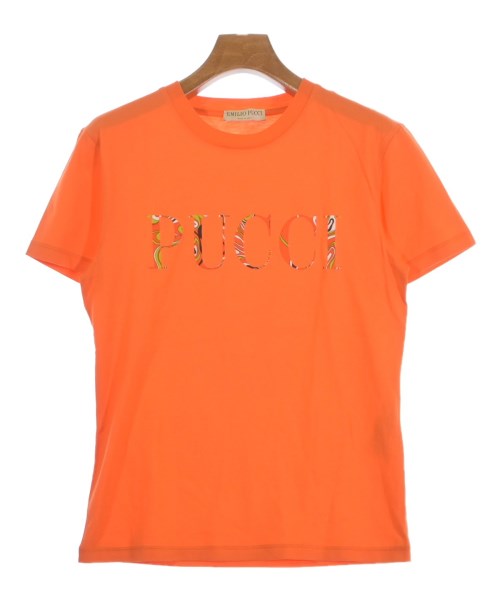 EMILIO PUCCI(エミリオプッチ)Tシャツ・カットソー オレンジ サイズ:XS/2200672395031