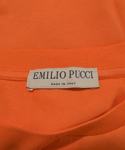 EMILIO PUCCI（エミリオプッチ）Tシャツ・カットソー オレンジ サイズ:XS レディース/2200672395031