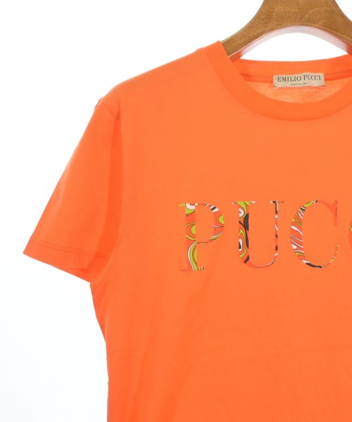 EMILIO PUCCI（エミリオプッチ）Tシャツ・カットソー オレンジ サイズ:XS レディース/2200672395031