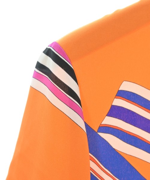 EMILIO PUCCI（エミリオプッチ）ワンピース オレンジ サイズ:38(S位) レディース/2200730072119