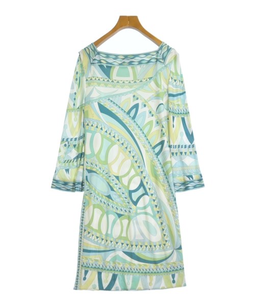 EMILIO PUCCI（エミリオプッチ）ワンピース 緑 サイズ:40(M位) レディース/2200730072126