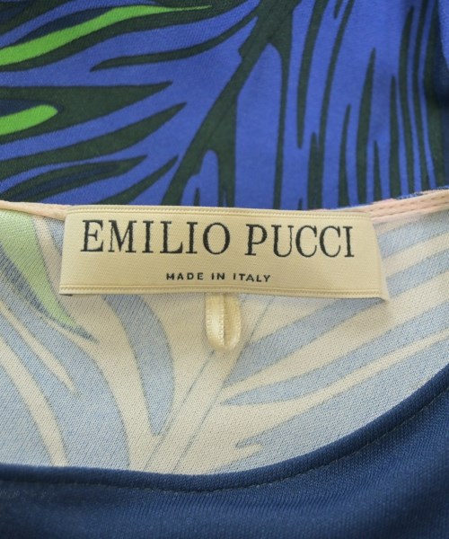 EMILIO PUCCI（エミリオプッチ）Tシャツ・カットソー 紺 サイズ:38(S位) レディース/2200730072133