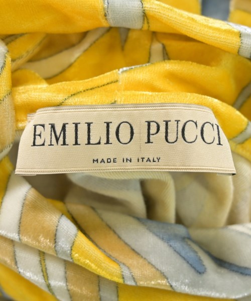 EMILIO PUCCI（エミリオプッチ）Tシャツ・カットソー 黄 サイズ:38(S位) レディース/2200722088081