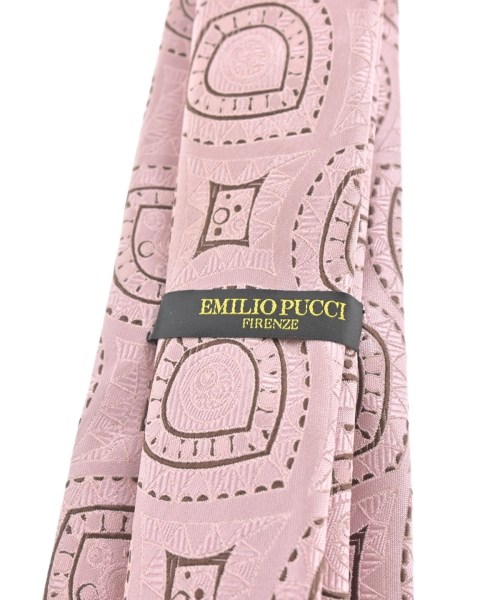 EMILIO PUCCI（エミリオプッチ）ネクタイ ピンク サイズ:- メンズ/2200724026142