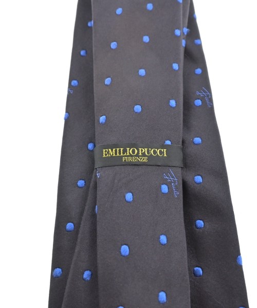 EMILIO PUCCI（エミリオプッチ）ネクタイ 紺 サイズ:- メンズ/2200724026173