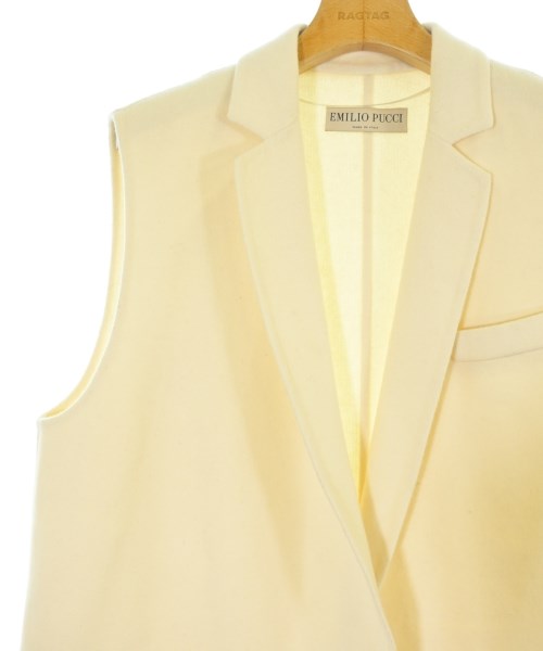 EMILIO PUCCI（エミリオプッチ）チェスターコート 白 サイズ:40(M位) レディース/2200682966016