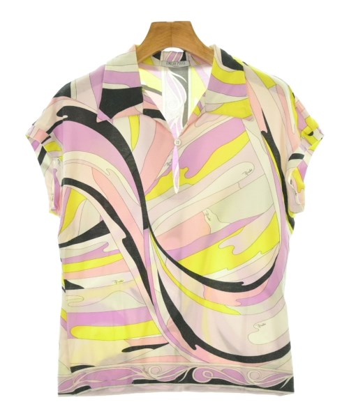 EMILIO PUCCI(エミリオプッチ)ポロシャツ ピンク サイズ:-(M位)/2200685853061