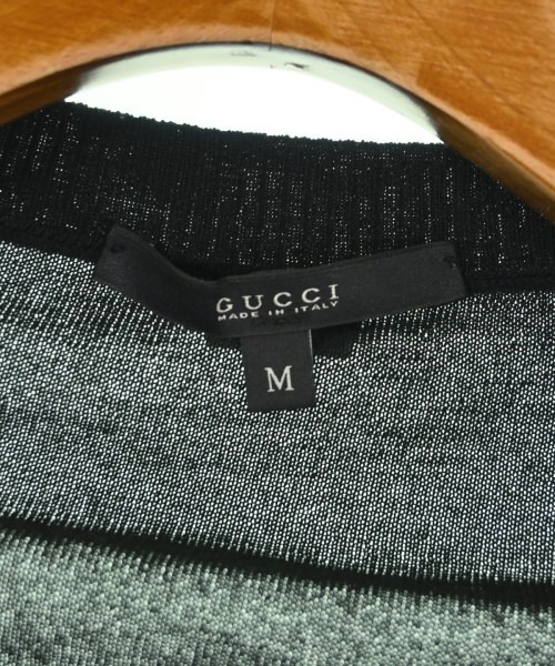 GUCCI（グッチ）カーディガン 黒 サイズ:M レディース/2200686174158