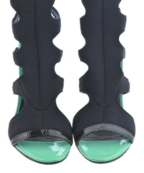 EMILIO PUCCI（エミリオプッチ）パンプス 黒 サイズ:EU37 1/2(24cm位) レディース/2200687339020