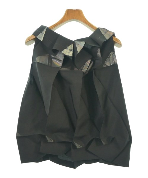 ISSEY MIYAKE（イッセイミヤケ）カジュアルシャツ 黒 サイズ:3(L位) レディース/2200634850110