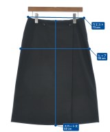 ISSEY MIYAKE（イッセイミヤケ）ひざ丈スカート グレー サイズ:2(M位) レディース/2200621566024