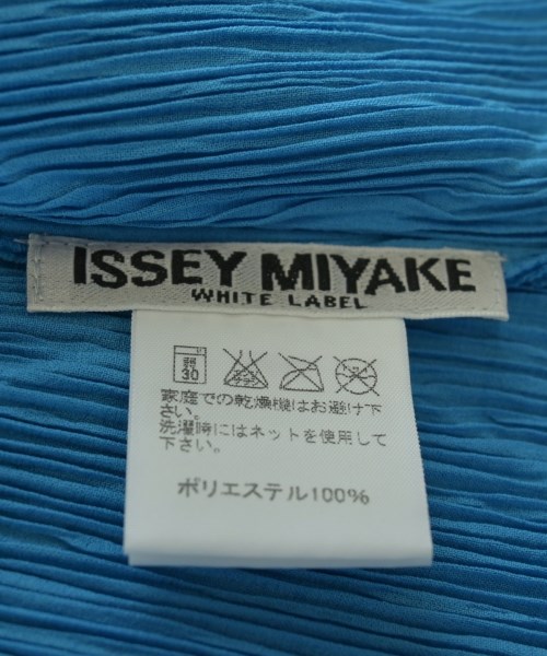 ISSEY MIYAKE（イッセイミヤケ）カジュアルシャツ 青 サイズ:2(M位) レディース/2200621566109