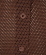 ISSEY MIYAKE（イッセイミヤケ）カジュアルシャツ 茶 サイズ:2(M位) レディース/2200621566116