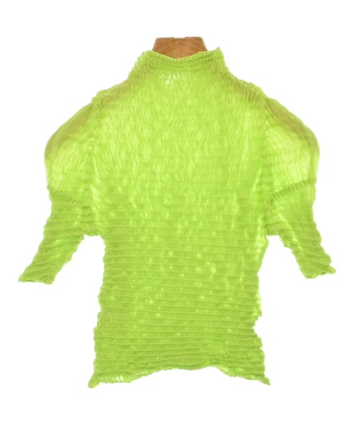 ISSEY MIYAKE（イッセイミヤケ）カジュアルシャツ 緑 サイズ:2(M位) レディース/2200621566130