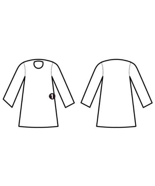 ISSEY MIYAKE（イッセイミヤケ）シャツワンピース 白 サイズ:3(L位) レディース/2200620740081