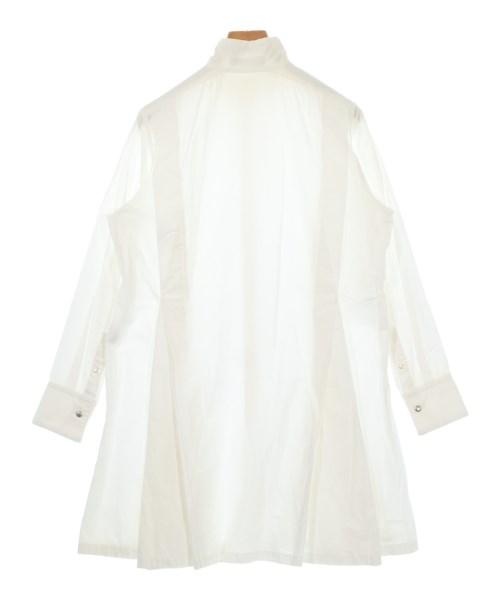 ISSEY MIYAKE（イッセイミヤケ）シャツワンピース 白 サイズ:3(L位) レディース/2200620740081