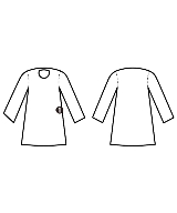 ISSEY MIYAKE（イッセイミヤケ）シャツワンピース 白 サイズ:3(L位) レディース/2200620740081