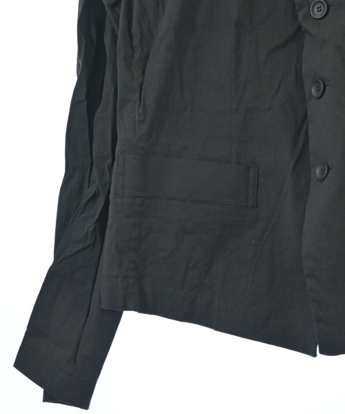 ISSEY MIYAKE（イッセイミヤケ）カジュアルジャケット 黒 サイズ:4(XL位) レディース/2200639409054