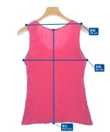 ISSEY MIYAKE（イッセイミヤケ）タンクトップ ピンク サイズ:2(M位) レディース/2200639571140
