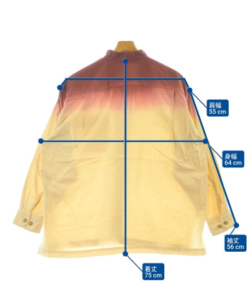 ISSEY MIYAKE（イッセイミヤケ）カジュアルシャツ ベージュ サイズ:M メンズ/2200640768027