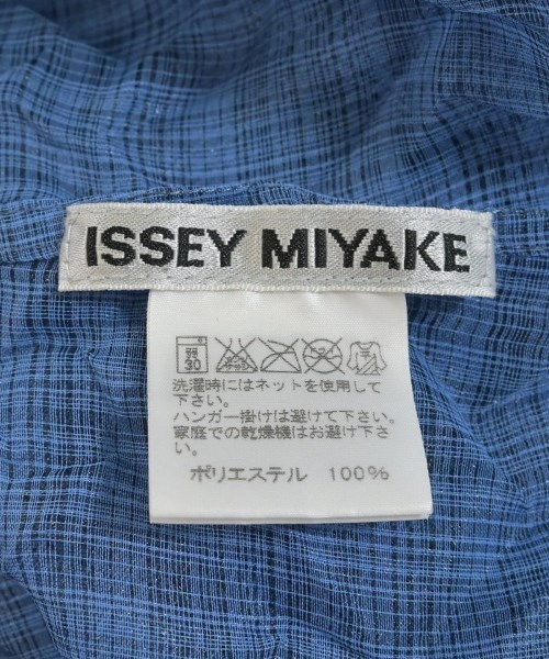 ISSEY MIYAKE（イッセイミヤケ）ブラウス 青 サイズ:2(M位) レディース/2200641127069