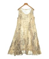 ISSEY MIYAKE（イッセイミヤケ）ワンピース ベージュ サイズ:9(M位) レディース/2200641444036